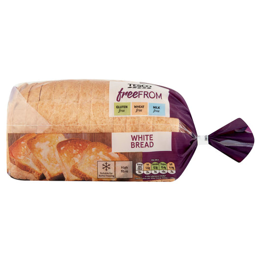 Tesco Free From White Bread, 550g