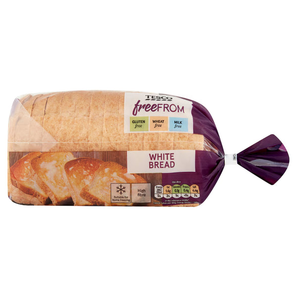Tesco Free From White Bread, 550g