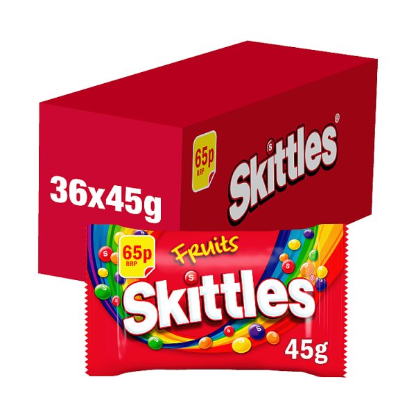 Skittles Fruits Bags, 36x45g