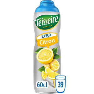 Teisseire Zero Sugar Lemon Cordial, 600ml