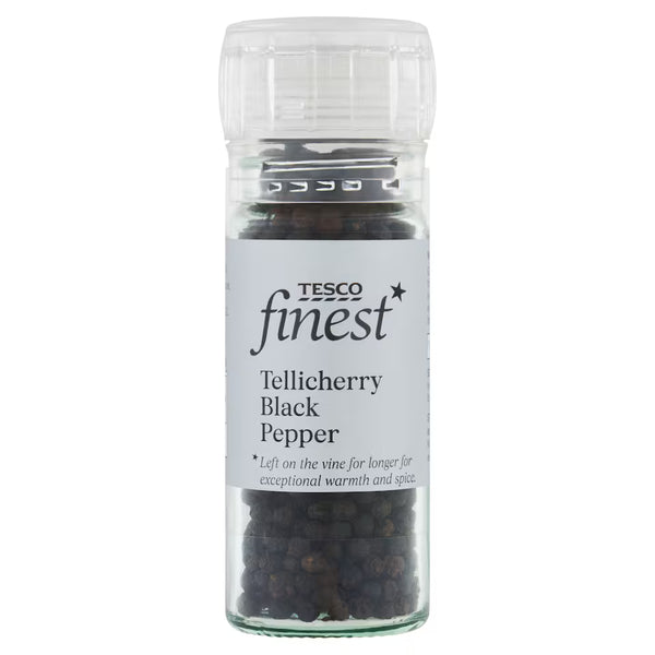 Tesco Finest Tellicherry Pepper Corn Grinder 45G