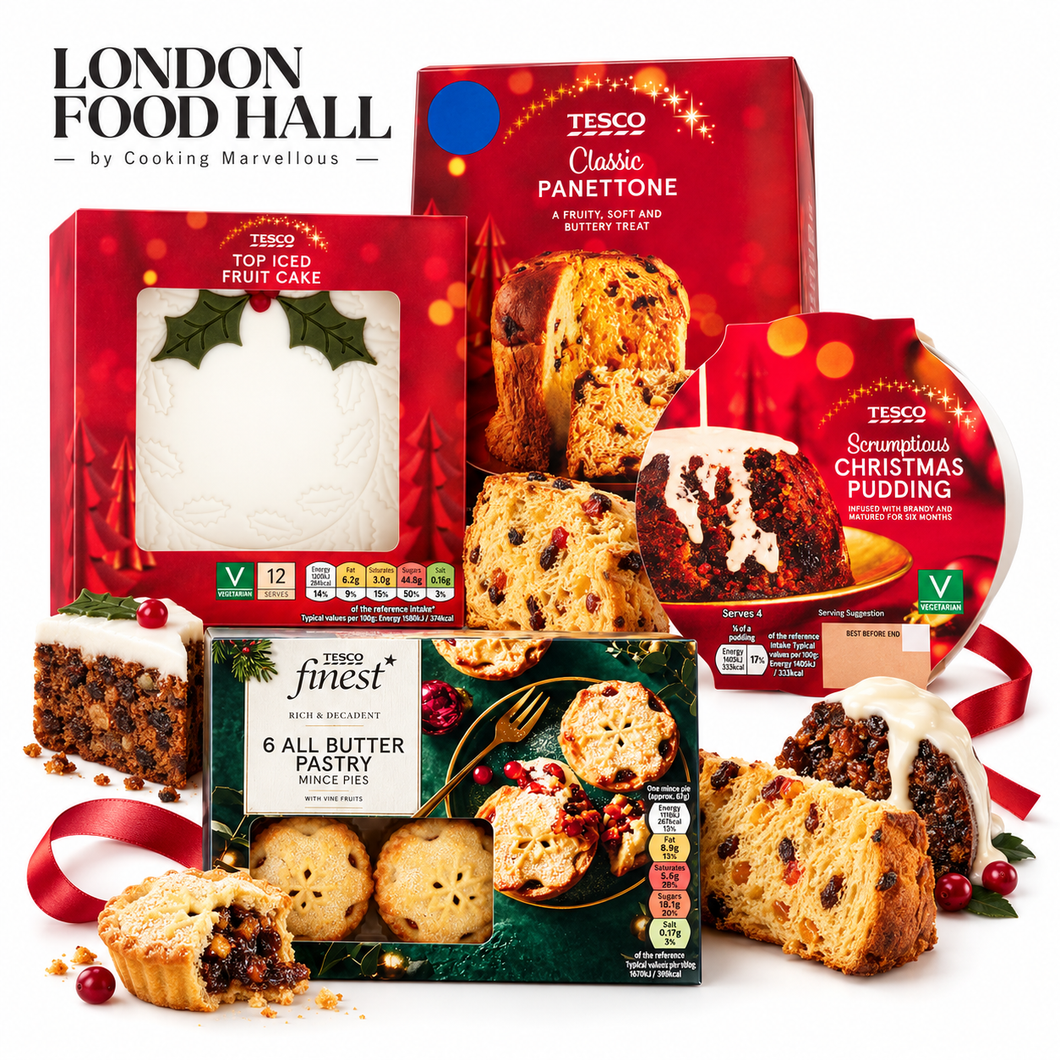 Tesco British Christmas Festive Food  Selection – All the Christmas Cheer, Without the Cooking!