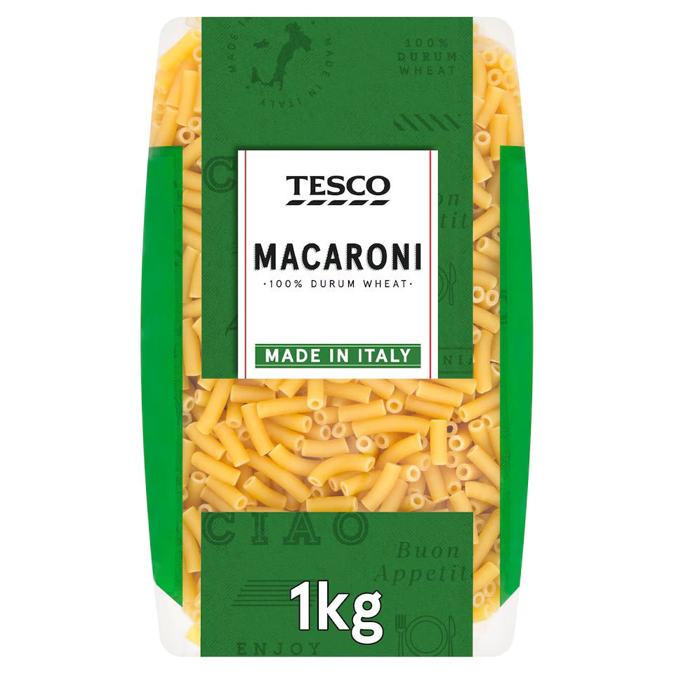 Tesco Macaroni Pasta, 1kg
