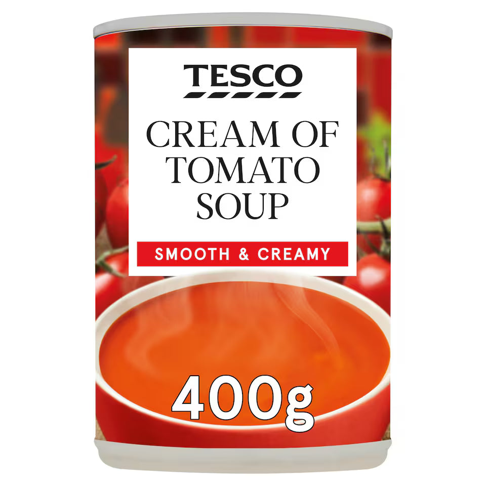 Tesco Cream Of Tomato Soup, 400g