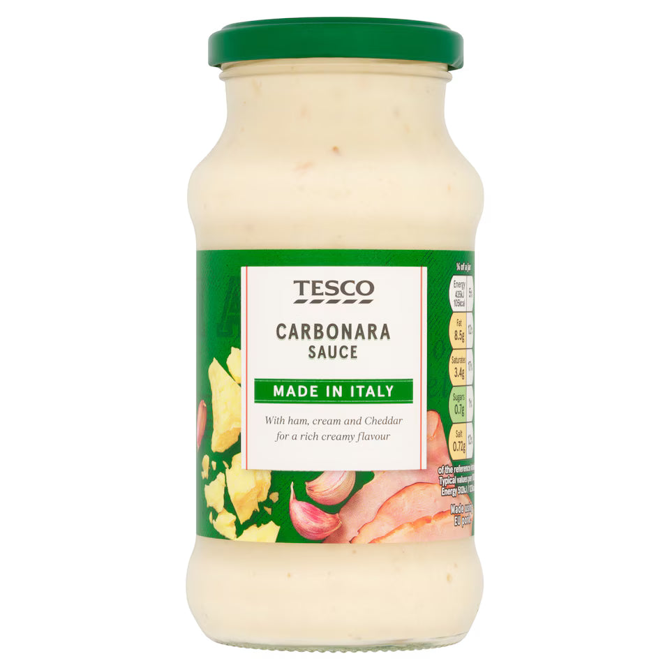 Tesco Carbonara Sauce, 340g