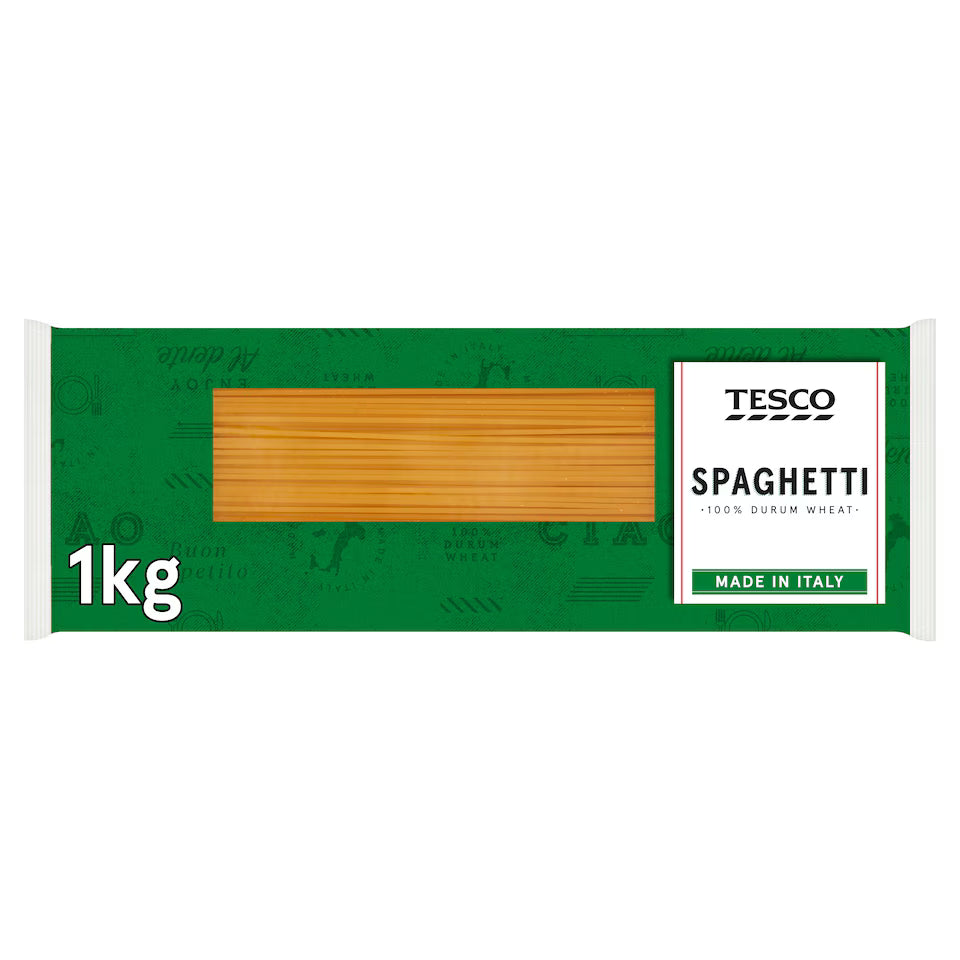 Tesco Spaghetti Pasta, 1kg