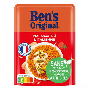 Uncle Ben's Riz Express Tomate Huile Olive 250g