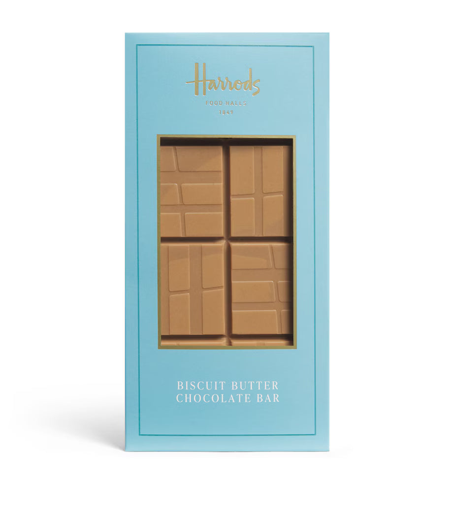 Harrods Biscuit-Filled Blonde Chocolate Bar - 115g