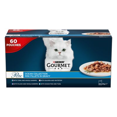 Gourmet Perle Ocean Collection Cat Food 60 x 85g