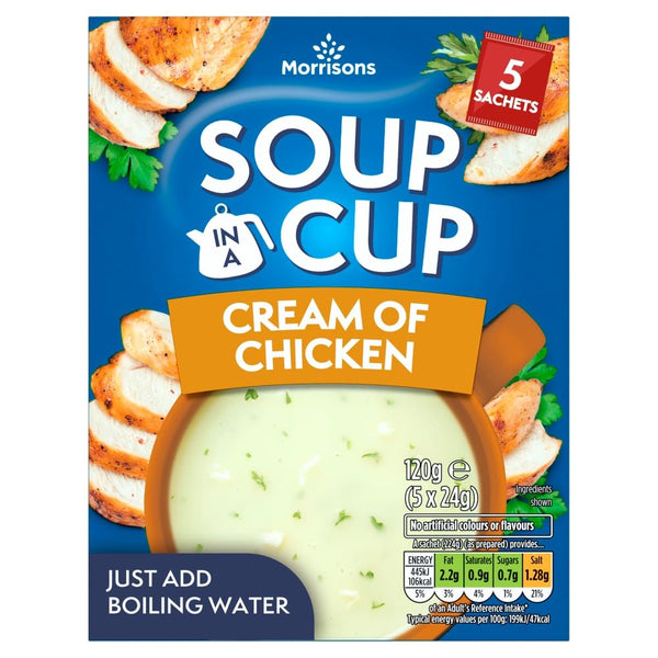 Morrisons Cream Of Chicken Cup Soup 120g