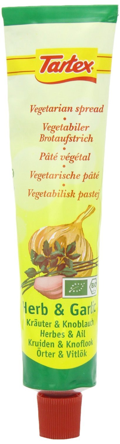 Tartex Yeast Pate Herbs & Garlic 200g by Tartex