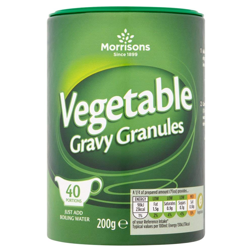 Morrisons Vegetable Gravy Granules 200g