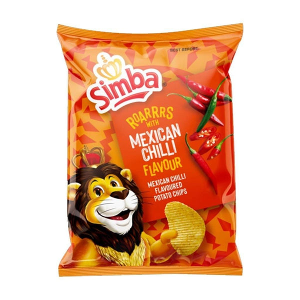 Simba LARGE Potato Chips Mexican Chilli 120g