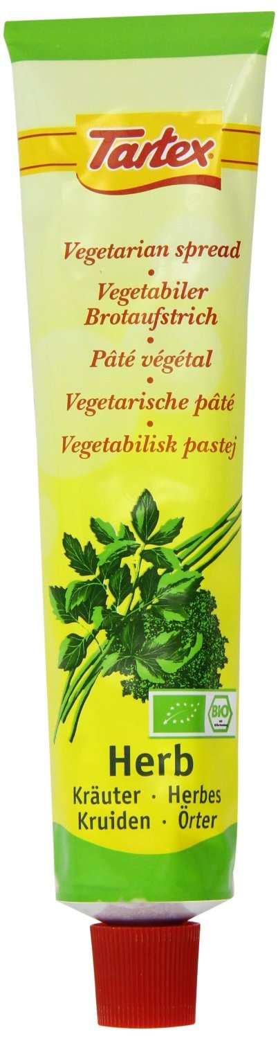 Tartex Yeast Pate Organic Herb Tubes 200grams x 2