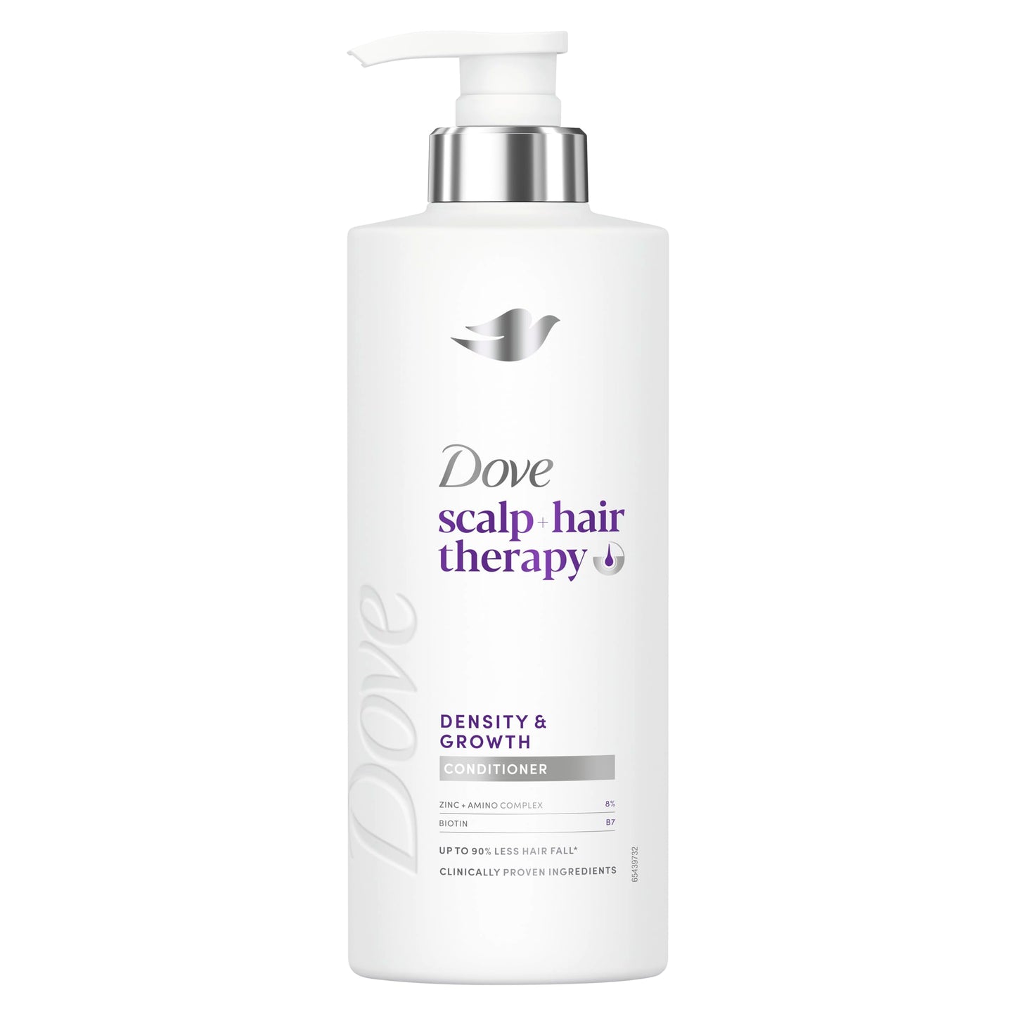 Dove scalp + hair therapy Density & Growth¹ Conditioner hair care with Amino Complex, Zinc and Biotin for up to 90%* less hair fall