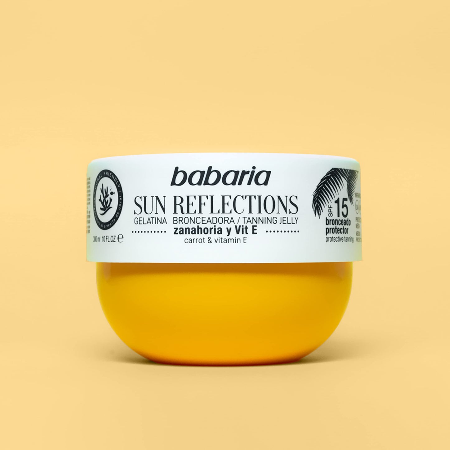 Babaria Unisex Zanahoria BABARIA GELATINA CARROT SPF15 300ML, Black, Only UK