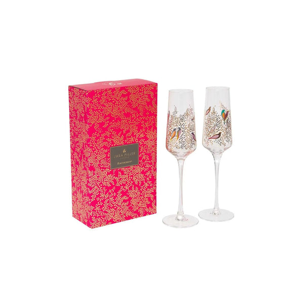 Portmeirion Sara Miller Chelsea Set of 2 Champagne Flutes