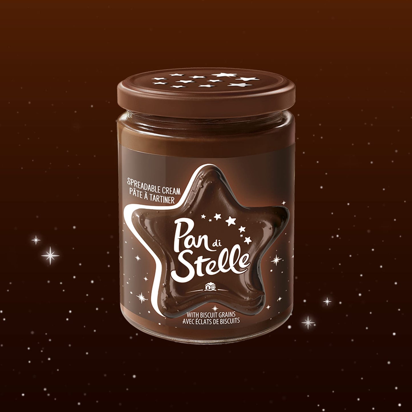 Pan di Stelle - Pan Di Stelle Spreading Paste - Italian Spreading Paste - 330 g Pot