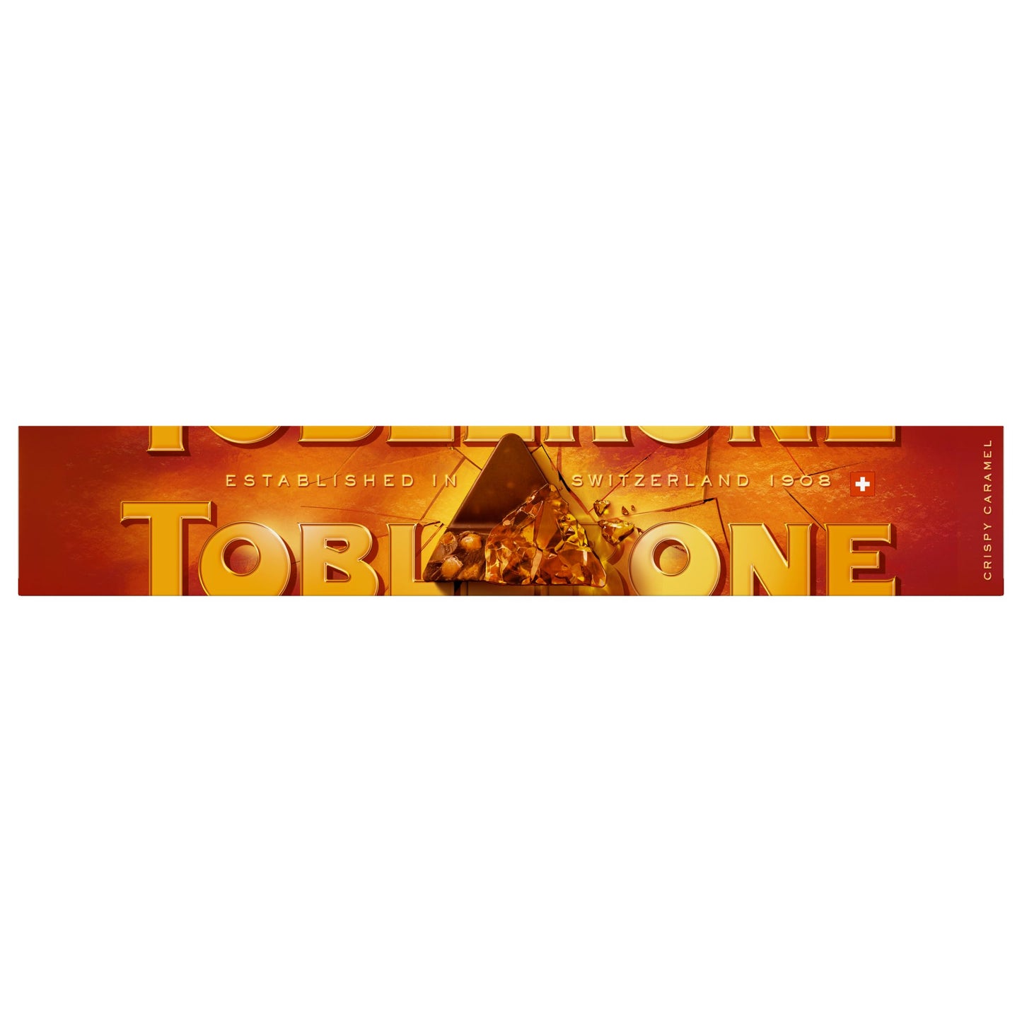 Toblerone Toffee Crispy Caramel Milk Chocolate Bar – 100 g (Pack of 1)