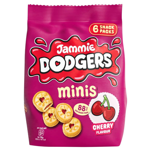 Jammie Dodgers Minis Cherry 6 x 20g
