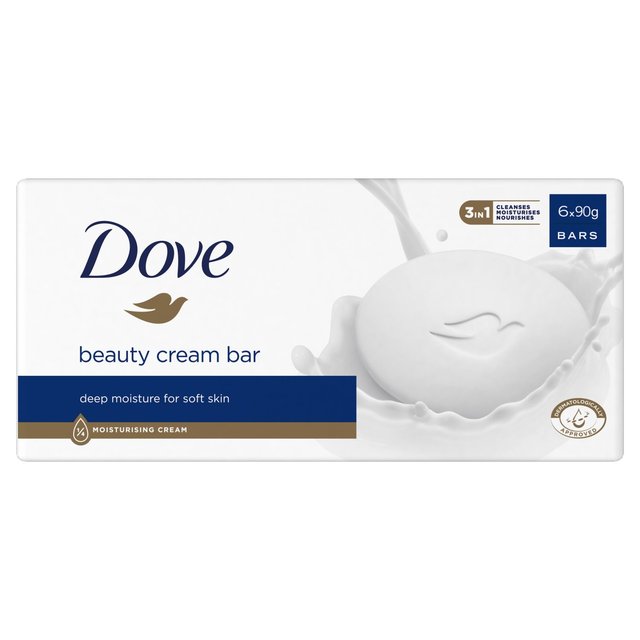 Dove Original Beauty Bar Cream 6x90g