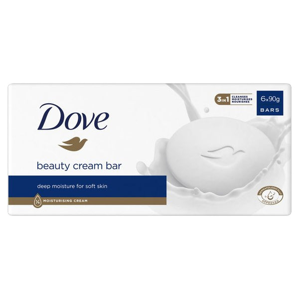 Dove Original Beauty Bar Cream 6x90g