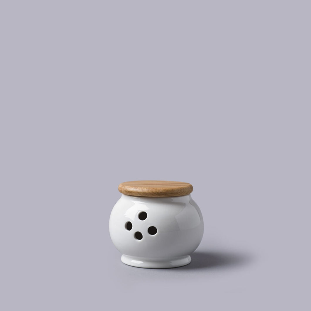 Garlic Storage Pot with Beech Lid