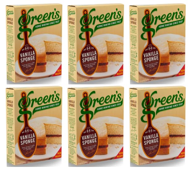 Green's Vanilla Sponge Cake Mix - (Pack of 6)