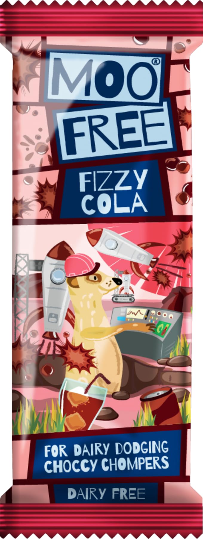 Moo Free Mini Bar Fizzy Cola 20g