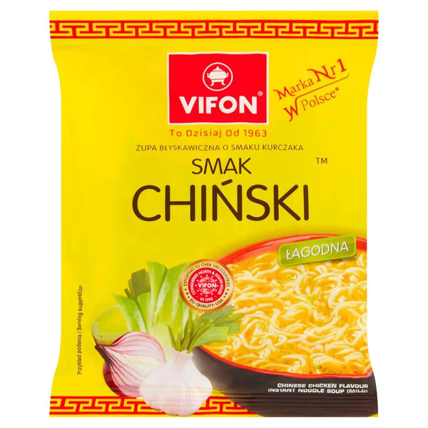 Vifon Chinese Chicken Flavour Instant Noodle Soup, 70 g