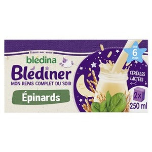 Bledina Blediner (6 Months) Spinach 2x25cl