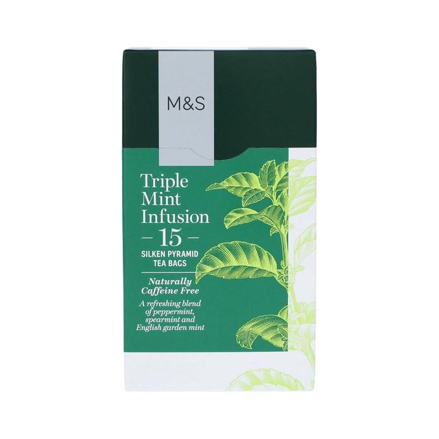M&S Triple Mint Infusion Teabags, 15 Bags
