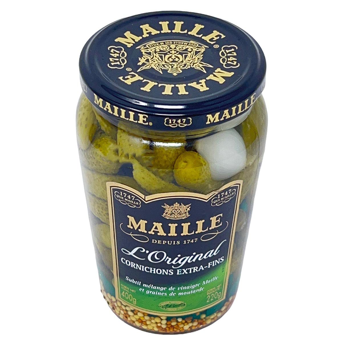 Mall mini cucumber gherkin extra fine 400 grams