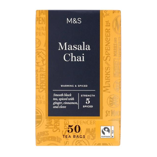 M&S Masala Chai Teabags, 50 Bags