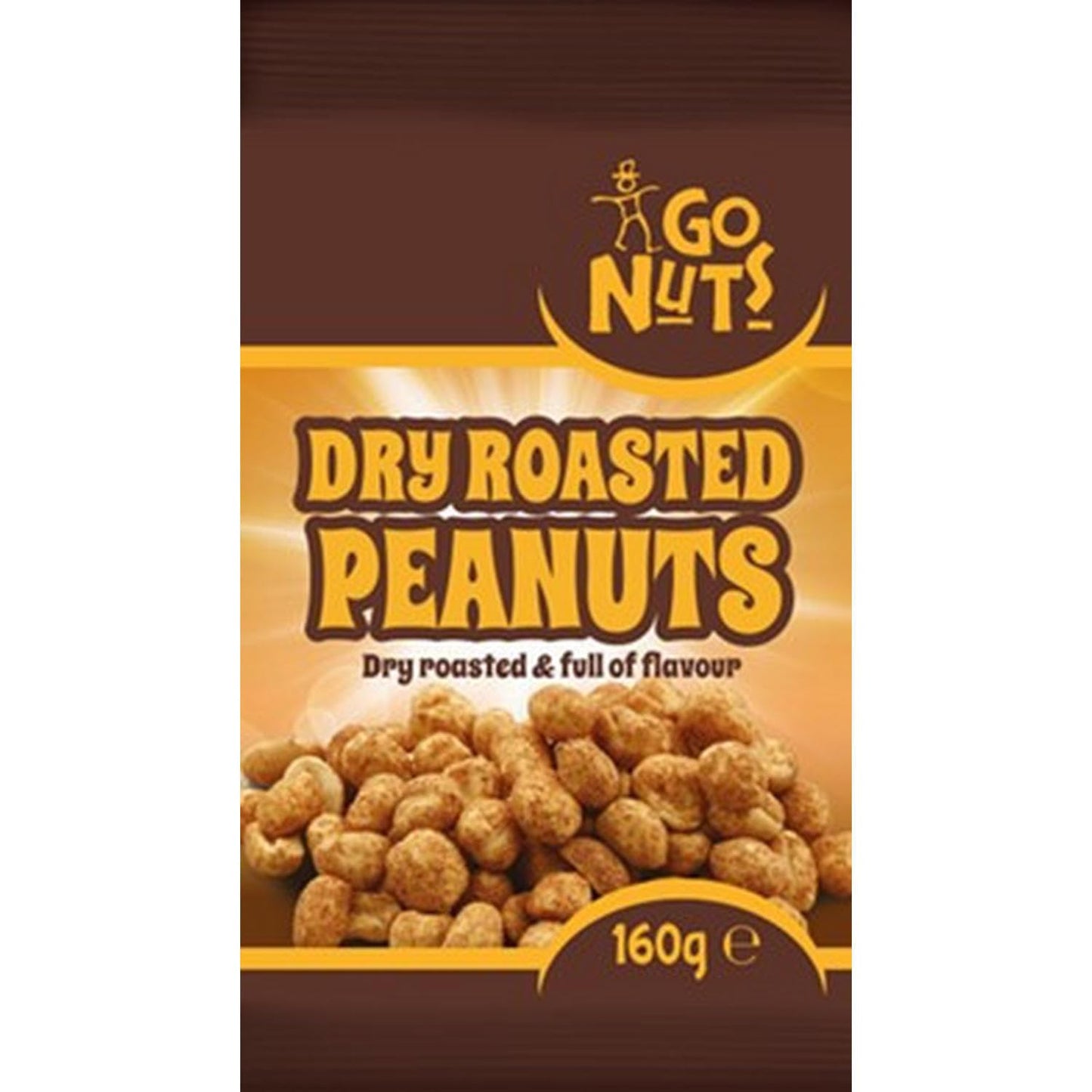 Go Nuts Dry Roasted Peanuts 200g