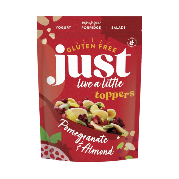Just Live a Little Toppers - Pomegranate & Almond 1kg