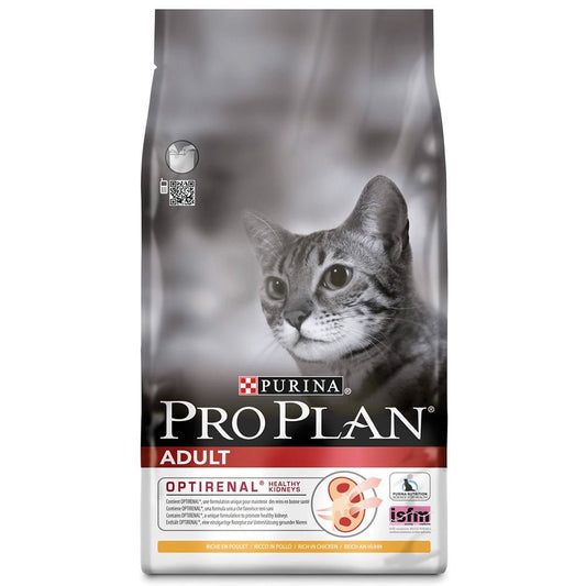 Pro Plan Purina Optirenal Cat Adult Chicken & Rice 1.5kg