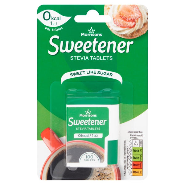 Morrisons 100 Stevia Sweetener Tablets