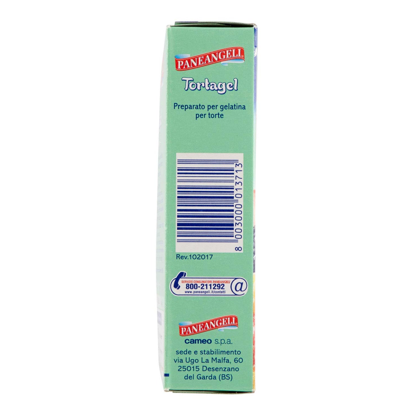 Paneangeli Tortagel Prepared for Jelly Cakes 3 X14g