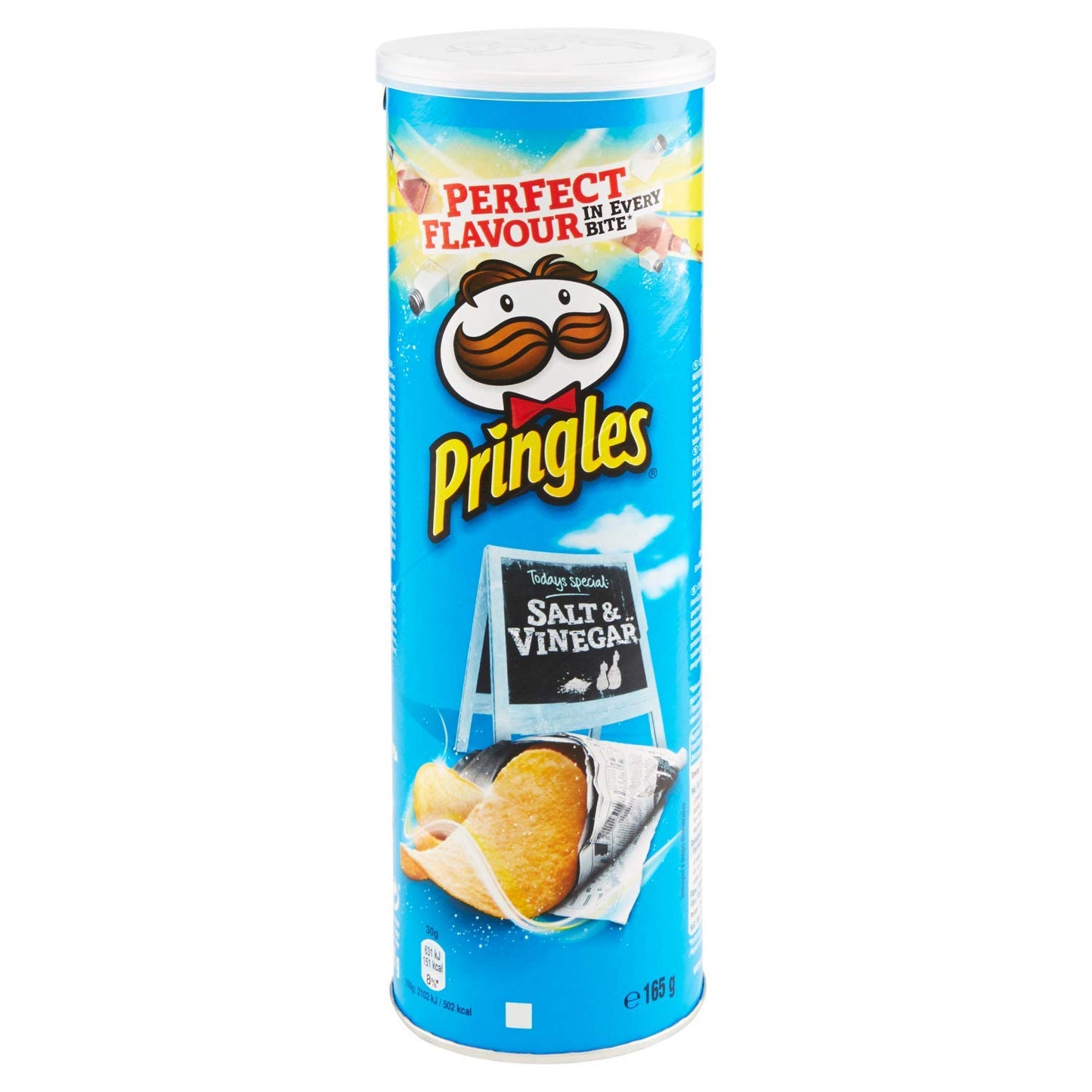 Pringles Salt & Vinegar, 165g