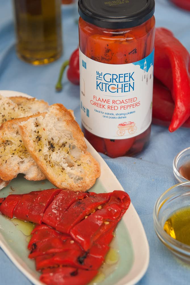 The Greek Kitchen Flame Roasted Red Peppers 360g
