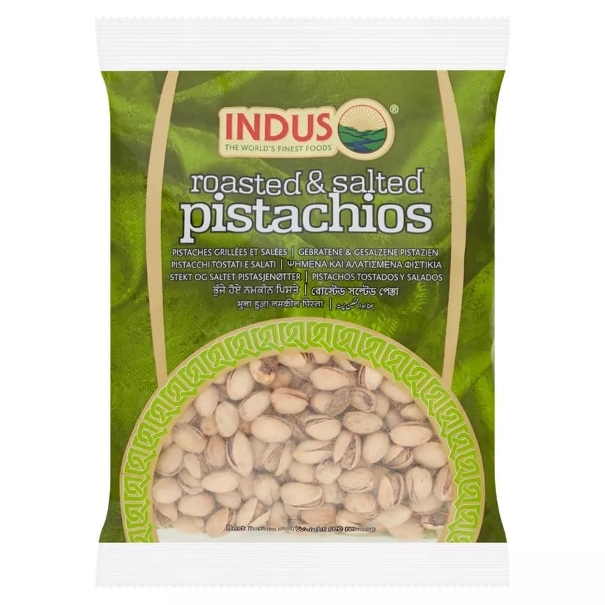 Indus Roasted and Salted Jumbo Pistachios, 500g