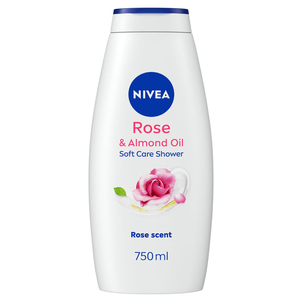 Nivea Rose And Almond Shower Cream, 750ml