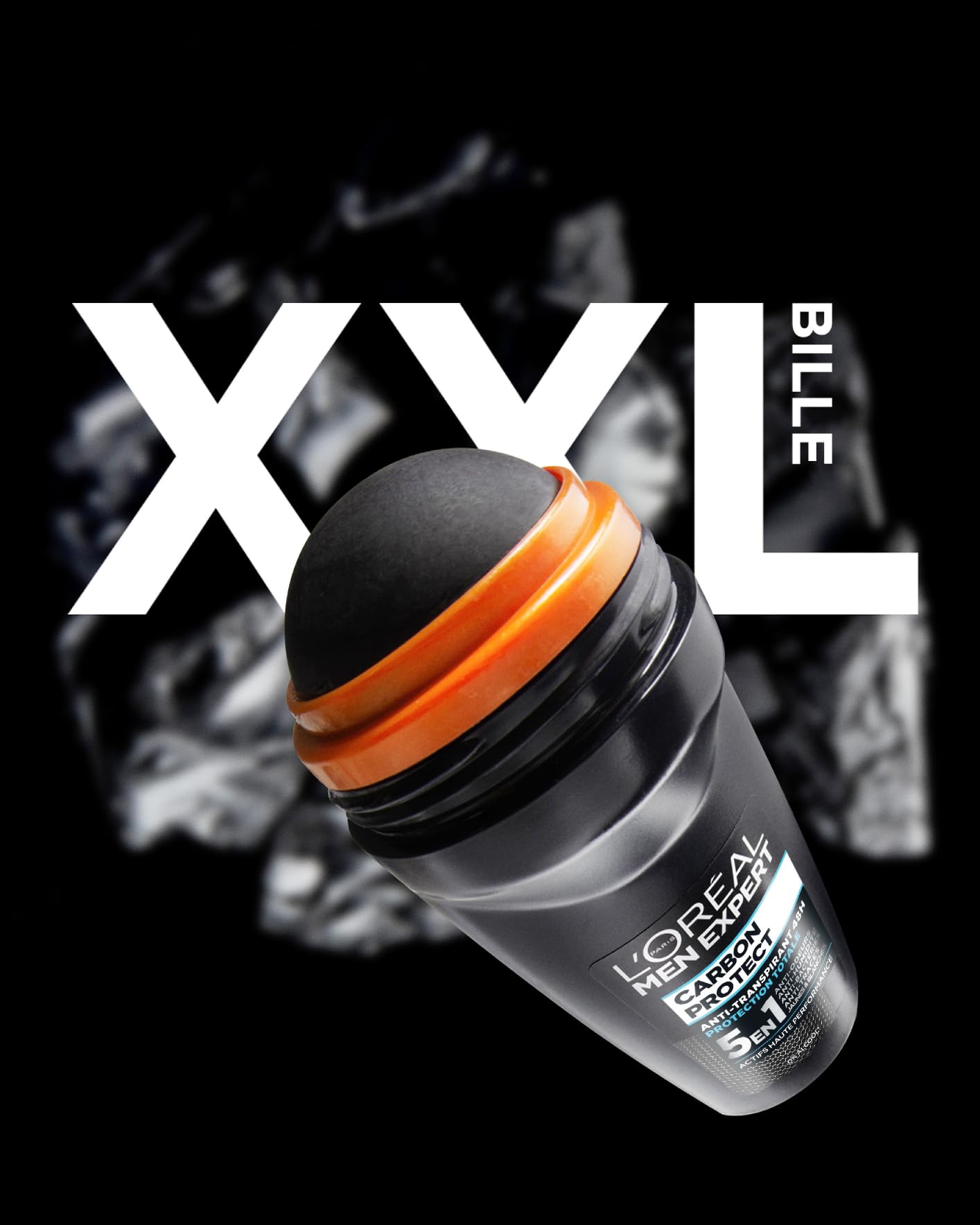 L'Oréal Men Expert Carbon Protect 48H Roll On Anti-Perspirant Deodorant Large XXXL 100ml