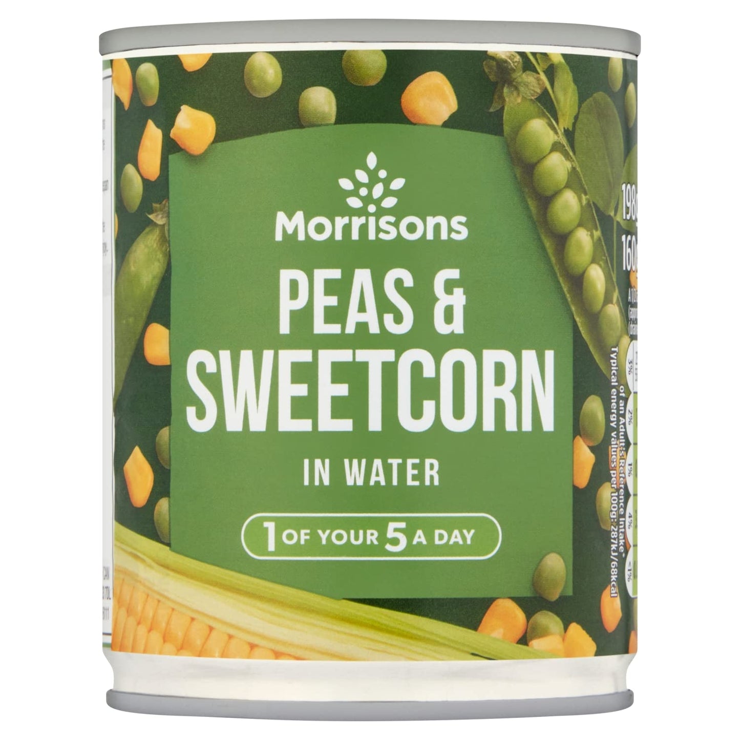 Morrisons Sweet Corn & Peas in Water, 198g