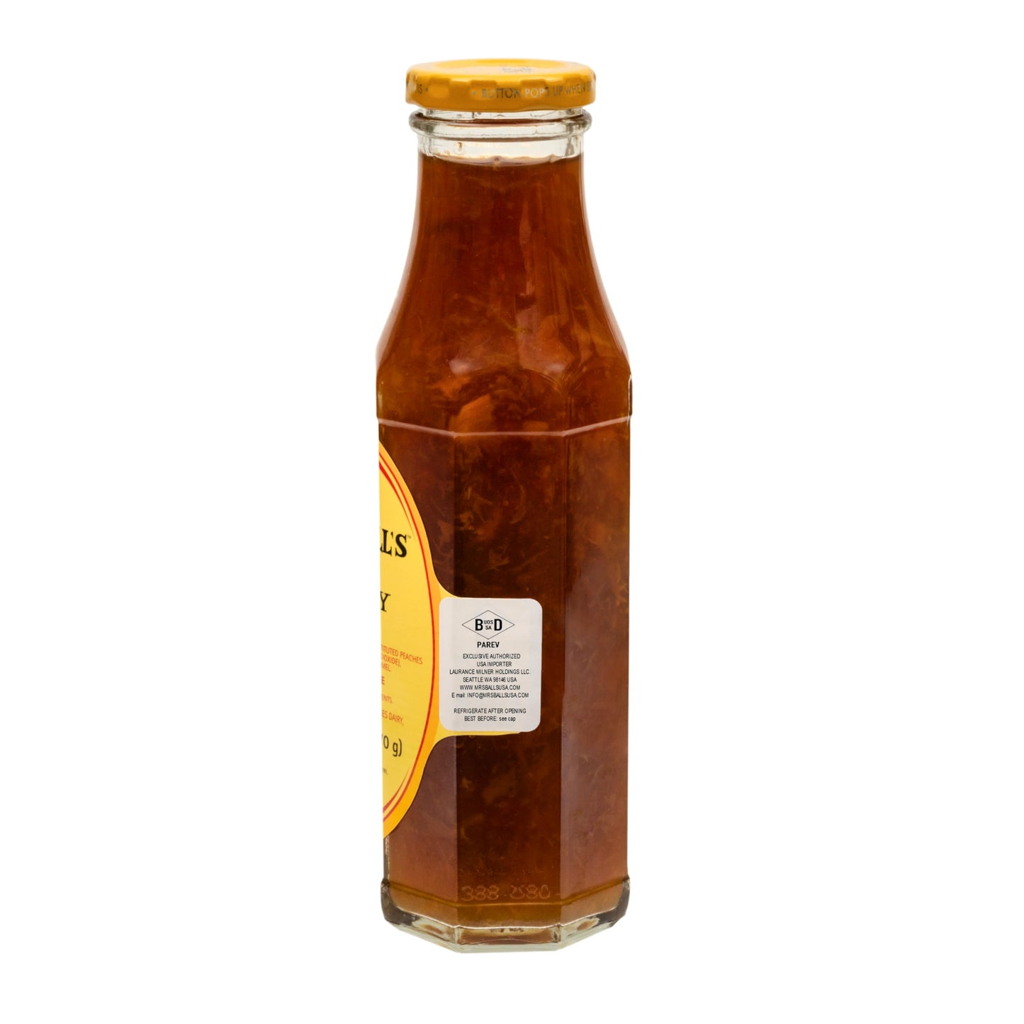 Mrs H.S. Mrs Balls Peach Chutney (2 X 470G Pack)