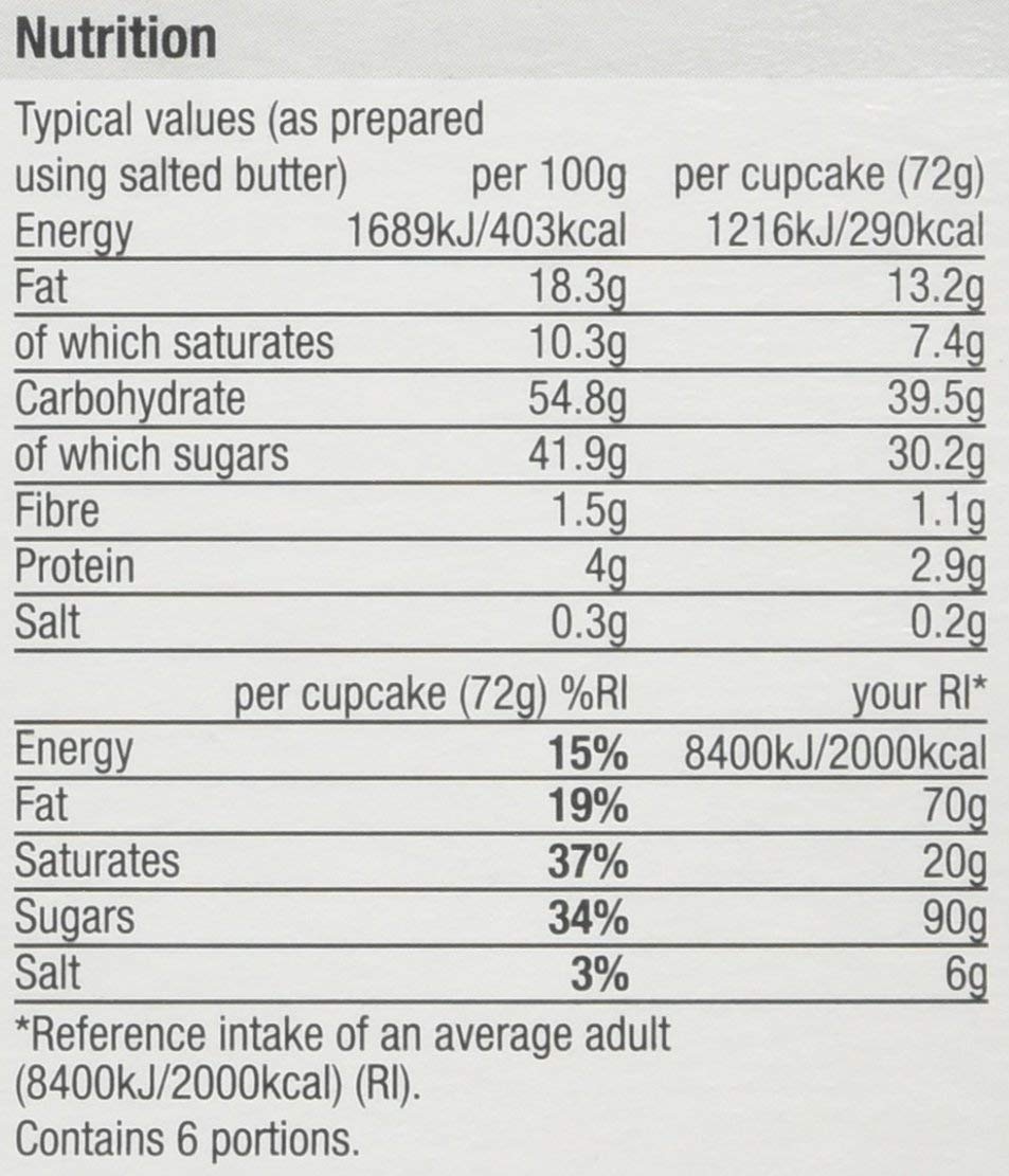 Morrisons Double Chocolate Cupcake Kit 302g