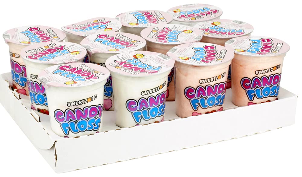 SweetZone Candy Floss 20g (Pack of 48 x 20g)