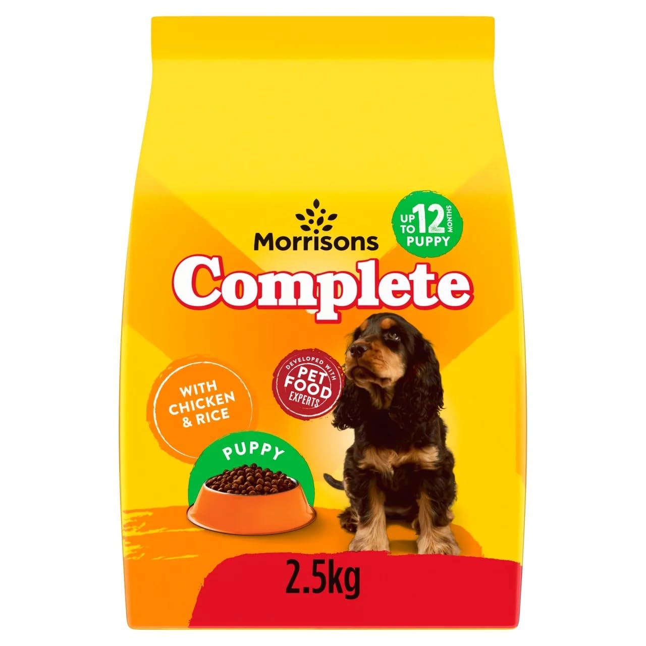 Morrisons Chicken & Veg Puppy Food, 2.5 kg