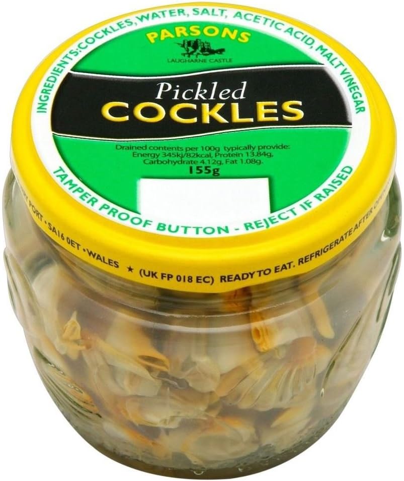 Parsons Welsh Pickled Cockles, 155g